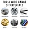 Drill America 13 Piece Stepped Point Cobalt Drill Bit Set in Aluminum Case 1/16in. - 1/4in. x 1/64in. GSC13J-PC - alternate 9
