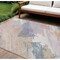 Homeroots 9' X 12' Pink Mauve And Lavender Abstract Washable Indoor Outdoor Area Rug 611226 - alternate 1