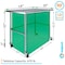 Amgood 30in D x 48in L Stainless Steel Open Base Table, 3in Casters AMG WT-3048-RCB-WHEELS-Z - alternate 7