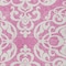 Homeroots 8' X 10' Blush And Ivory Damask Washable Indoor Outdoor Area Rug 614416 - alternate 9