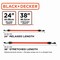 Black & Decker B+D 28 Pc Premium 24, 36, 48 Flat Bungee Kit BDX1015 - alternate 9