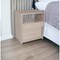 Homeroots 23" Gray Wood Nightstand 543675 - alternate 14