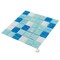 Apollo Tile Mingles 12 in. x 12 in. Glossy Green and White Glass Mosaic Wall and Floor Tile 20 sqft/case, 20PK MIX4888GR731A - alternate 5