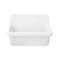 Kingston Brass 30" Ceramic Single Bowl Wall Mount Kitchen Sink with Strainer, Glossy White GPKWS301918 - alternate 6