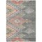 Homeroots 3' X 5' Gray And Terra Cotta Southwestern Washable Indoor Outdoor Area Rug 603545 - alternate 9