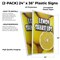 Signmission Lemon Shake Ups, Plastic Signs Only 24 Inch x 36 Inch, Corrugated Plastic, 2PK CSB-2436-2PACK-Lemon Shake Ups - alternate 2