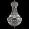 Jonathan Y Regina 10 in. Crystal/Metal Empire LED Pendant, Antique Brass JYL6108A - alternate 14