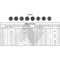 Neiko 0.375 in Drive CrV Steel 6-Point Universal Metric Socket Set, 18-Pieces 02488A - alternate 6