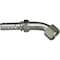 Gates Female JIC 37 Flare Swivel - 45 Bent Tube GlobalSpiral G20174-0606 - alternate 1