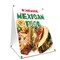 Signmission Homemade Mexican Food, 24 Inch x 18 Inch A-frame Yard Sign, Plastic Sign SBC-1824-Homemade Mexican Food - alternate 1