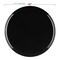 Smarty Had A Party Black Flat Round Disposable Plastic Dinnerware Value Set, 240PK 830-B-VP-CASE - alternate 11