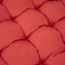 Leisuremod 2-Person Hanging Egg Chair Cushion, Weather-Resistant, Headrest & Zippered Cover ES52C-R - alternate 8