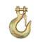Mytee Products 1/4in G70 Clevis Slip Hook w/Latch-2,860 LBS WLL Heavy Duty G70 Safety Chain Hook, Trailer Transport CH14-SH-L - alternate 6