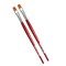 Da Vinci COSMOTOP-SPIN Silk painting Brush, Synthetic, Watercolor, Flat, Size 12, 2PK VA-5880_12 - alternate 3
