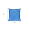Homeroots 18" Blue Cotton Throw Pillow 529256 - alternate 6
