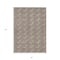 Homeroots 8' X 10' Brown And Beige Geometric Washable Indoor Outdoor Area Rug 594986 - alternate 8