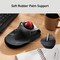 Elecom HUGE Trackball, Wireless USB, Customizable 8-Button, Large Soft Palm Rest, 52mm Ball, Windows, Mac M-HT1DRBK - alternate 8
