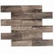 Apollo Tile Brown 11.8 in x 11.8 in Glass Glossy Floor and Wall Subway 4.83 sqft/case, 5PK APLSRA8805A - alternate 1