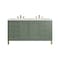 James Martin Vanities Chicago 60'' D Vanity, Smokey Celadon, w/ Ethereal Noctis Silestone Top w/FreePower Wireless Charger 503-V60D-SC-FENC - alternate 10