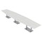 Skutchi Designs Hexagon Conference Table With Power Unit, 48 in W, 216 in L, White HAR-HEX.IR-48X216-DOU-WA7976-NA - alternate 1
