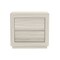 Manhattan Comfort Soren 26 in Nightstand in Whitewashed Oak (2-Drawer) NS1773-1 - alternate 5