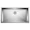 Blanco Precision R0 32in Super Single Bowl Undermount Stainless Steel Kitchen Sink 512747 - alternate 1