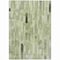 Homeroots 8' X 10' Green And Gray Striped Washable Indoor Outdoor Area Rug 615521 - alternate 9