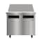 Koolmore 36 in. 2 Door Refrigerated Mega Sandwich Prep Table, 15 Pan Capacity and 11  Cu. Ft. of Storage KM-MPTR36-2D - alternate 1