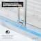 Anzzi 76in x 44-48 in. Frameless Sliding Shower Door in Polished Chrome , 3/8in Tempered Clear Glass SD-AZ21-01CH - alternate 11