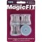 Magic Sliders Magic Fit 1-1/4'' - 1-7/16'' Round Slider, 4PK 24137 - alternate 1