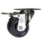 Service Caster 3 Inch SS Hard Rubber Wheel Swivel Top Plate Caster with Total Lock Brake SCC SCC-SSTTL20S314-HRS - alternate 1