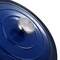Megachef 2.7 Quart Round Enameled Cast Iron Casserole in Gradient Dark Blue 750124513M - alternate 8