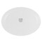 Ultra By Gibson White Shadow 2 Piece 14 Inch Oval Tempered Opal Glass Serving Platter Set in White 138955.02 - alternate 5
