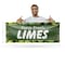 Signmission Farm Fresh Limes, 18 Inch x 48 Inch, Vinyl Banner B-30601 - alternate 5