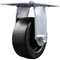 Service Caster 5 Inch Heavy Duty Top Plate Polyolefin Rigid Caster with Roller Bearing SCC SCC-35R520-POR - alternate 1