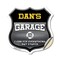 Signmission Dan's Garage I Can Fix Everything But Stupid, 18 Inch X 18 Inch, Vinyl Decal SHI-D-18-490-DAN - alternate 1