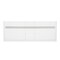 James Martin Vanities Chicago 72in Double Vanity, Glossy White, w/ 3 CM Parisien Bleu Silestone Top 503-V72-GW-3PBL - alternate 10