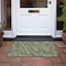 Homeroots 2' X 3' Green Abstract Washable Non Skid Indoor Outdoor Area Rug 559640 - alternate 8