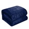 Homeroots Navy Blue Queen Polyester 180 Thread Count Washable Down Comforter Set 528947 - alternate 9