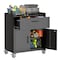 Wrightmaster Adjustable&Movable Tool Cabinets with 2 Keys, 2 Doors, 1 Drawer ZoroP286301 - alternate 9