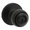 Kwikset Keyed Entry Door Knob, Matte Black, Metal, KW1, SC1 Keyway, Re-Key Technology SmartKey 400P514SMTCPK6 - alternate 1