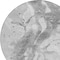 Homeroots 8' Gray And Silver Round Abstract Washable Indoor Outdoor Area Rug 611308 - alternate 8