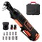 Vevor Cordless Electric Ratchet Wrench Cordless Ratchet 3/8" 12V 2 Batteries DC83933 - alternate 1