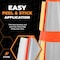 Xpose Safety Traffic Safety Cone, PVC, 36 in Height, 14 in Length, Orange 20 PK RC36-64-20-X-S - alternate 7