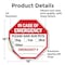 Signmission In Case of Emergency Please Save Ou, 18 Inch X 18 Inch, Vinyl Decal OC-D-18-90 - alternate 4