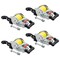 Mytee Products 4 Pk 2inx9.2ft Bolt on Yellow Retractable Ratchet Straps for Cargo - Coated S Hook Auto Retract, 4PK RS210R-BOx4 - alternate 1