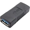 Sanoxy USB 3.0 Type A Female to Female Adapter Coupler Gender Changer Connector PPT-194220233975 - alternate 2