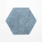 Apollo Tile Zenith 9 x 11 in. Matte Slate Blue Porcelain Hexagon Wall and Floor Tile 8.07 sq ft/case, 16PK APLHEX88AZLA - alternate 1