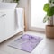 Homeroots 2' X 3' Purple and Ivory Abstract Washable Non Skid Indoor Outdoor Area Rug 559703 - alternate 4