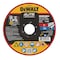 Dewalt Abrasive Cut-Off Wheel, Type 1, 4 1/2 in Dia, 0.045 in Thick, 7/8 in Arbor Hole Size, Ceramic DWA8951F - alternate 1